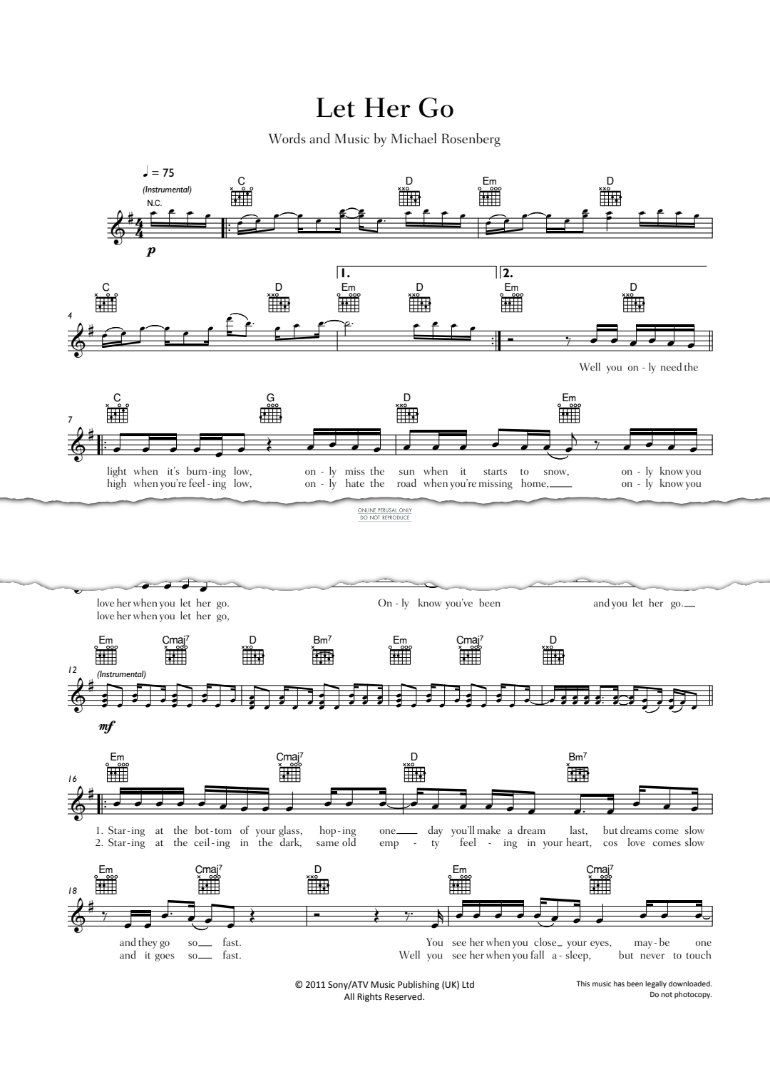 gallery: Let Her Go, Passenger