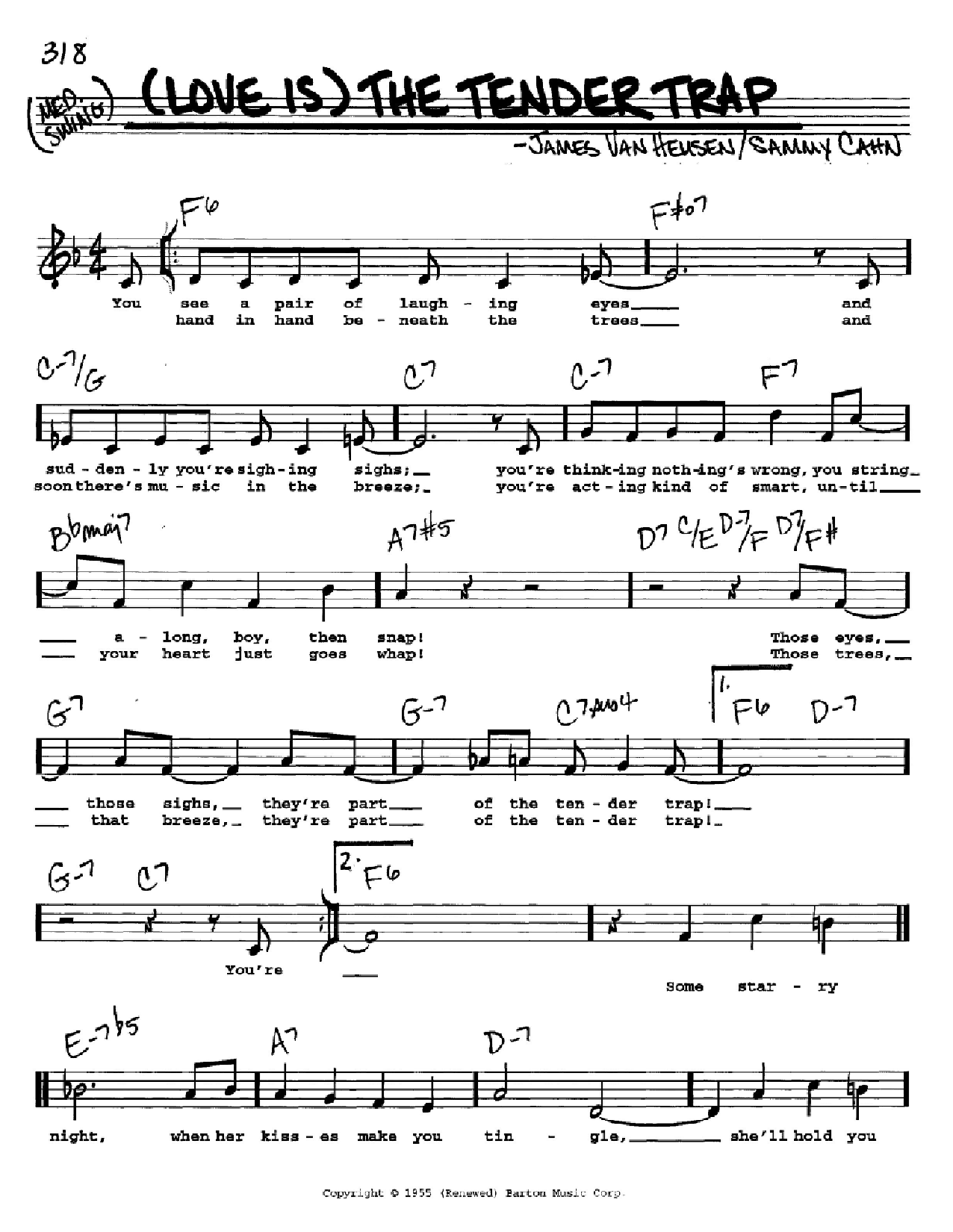 Produktbild zu: (Love Is) The Tender Trap