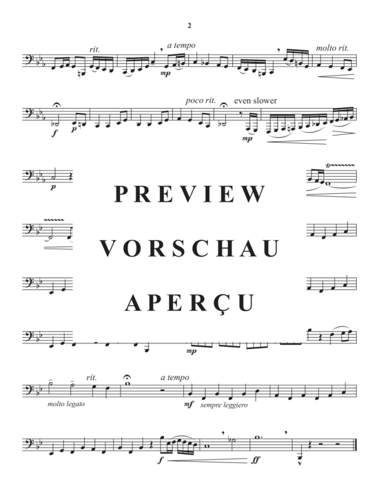 Product gallery: Page 11 of 11 Fantasy on Come Thou Fount , , (Duet for euphonium + tuba)