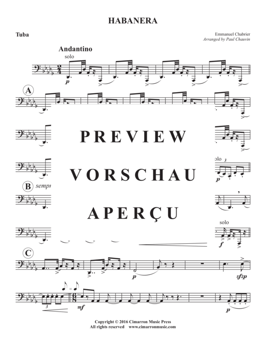 Produktgalerie: Seite 16 von 17 Habanera , , (Blechbläserquintett)