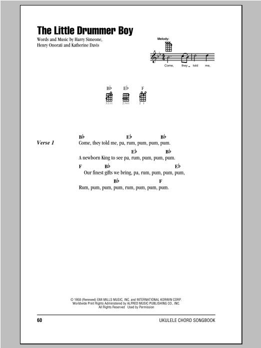 Product gallery: Page 1 of 1 The Little Drummer Boy, Katherine Davis