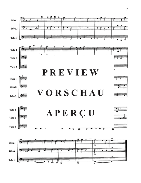 Produktgalerie: Seite 7 von 21 Fantasie a tre voci (fantasie for three instruments) , , Tubatrio