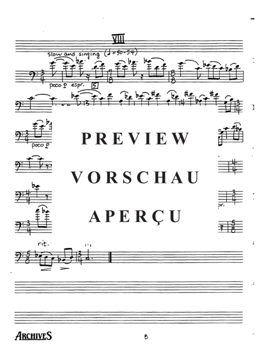 Product gallery: Page 10 of 19 Sixteen Etudes for Euphonium , , (Euphonium Solo)