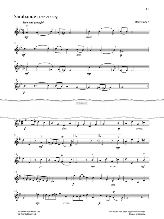 Produktgalerie: Seite 1 von 1 Allegro, Mary Cohen, Violine