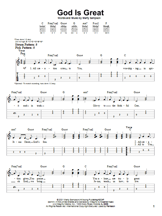 Product gallery: Page 1 of 1 God Is Great, Hillsong Worship