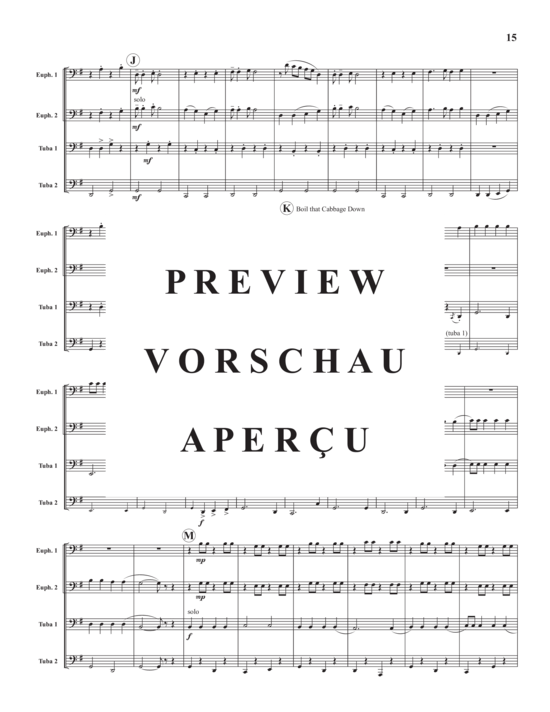 Product gallery: Page 17 of 21 Mayberry Town Concert , , (Tuba Quartett EETT)