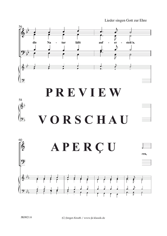 Product gallery: Page 7 of 11 Lieder singen, Gott zur Ehre aus Sinfonie Nr.9 / An die Freude , , (piano + voice/instrument)