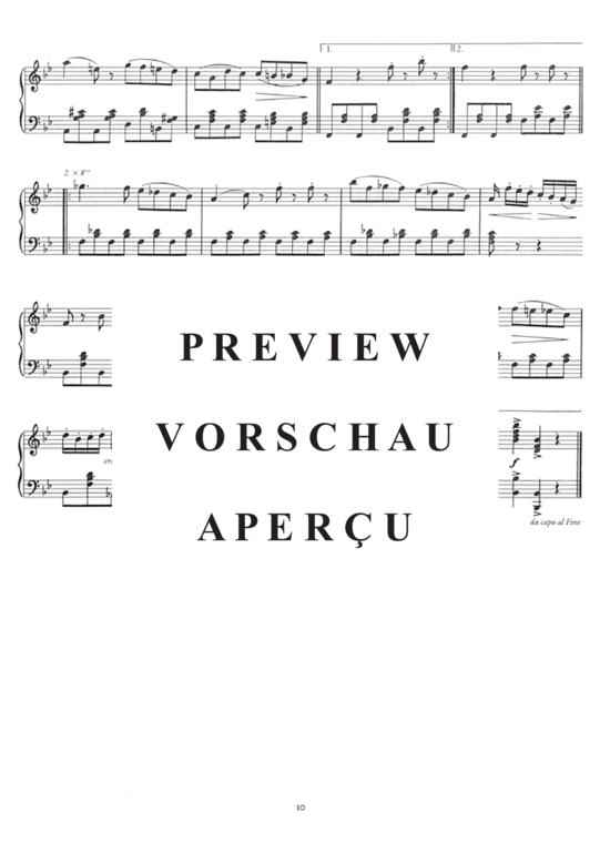 Product gallery: Page 12 of 21 10 Historische Militärmärsche , , Piano Solo