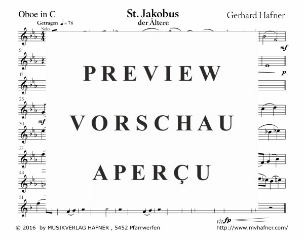 Product gallery: Page 11 of 11 St. Jakobus - Choral, , (large wind orchestra)