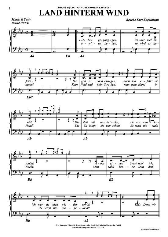 Produktbild zu: Land hinterm Wind Amigos