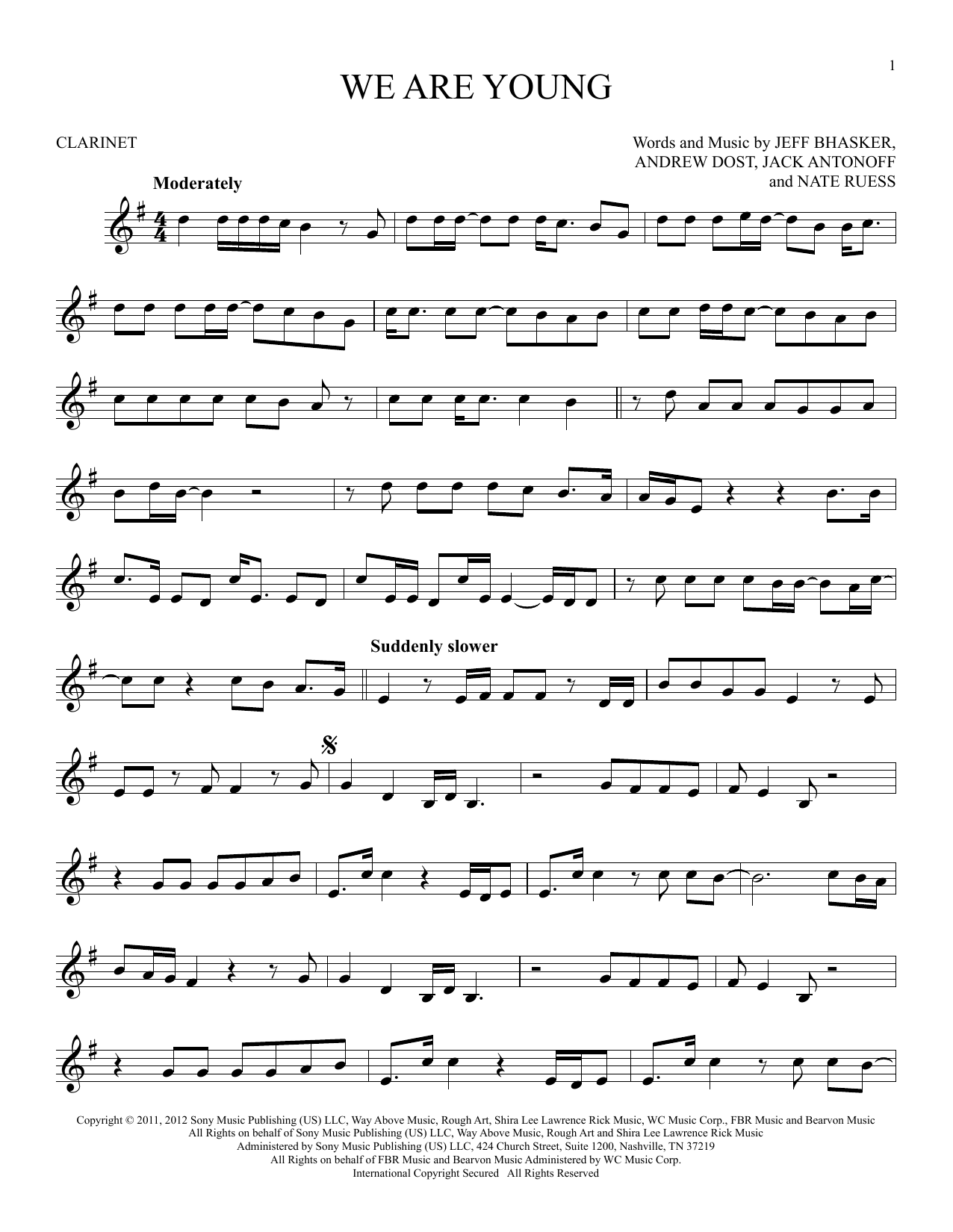 Product gallery: Page 1 of 1 We Are Young, fun. featuring Janelle Monae