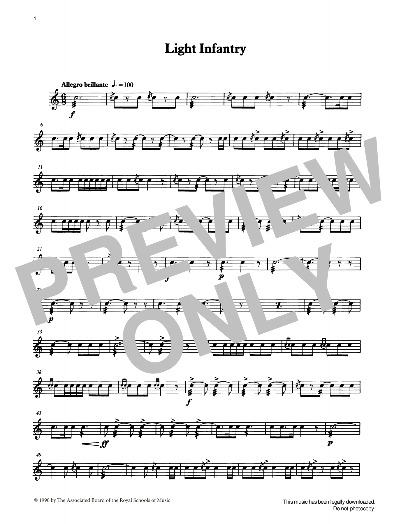 Produktgalerie: Seite 1 von 1 Light Infantry from Graded Music for Snare Drum, Book IV, Ian Wright and Kevin Hathaway, Percussion