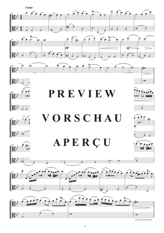 Product gallery: Page 5 of 7 Sonate für zwei Bratschen op.1 Nr. 15, , 