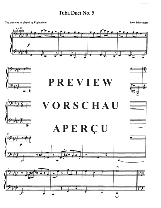 Product gallery: Page 12 of 21 Six Tuba Duets , , (Tuba Duet)