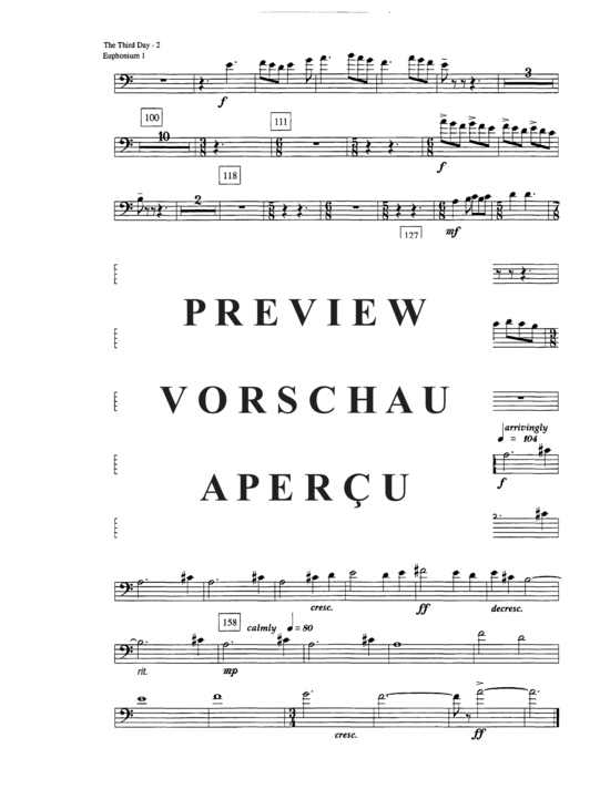 Produktgalerie: Seite 21 von 21 The Third Day , , (Tuba Ensemble EEEETT)