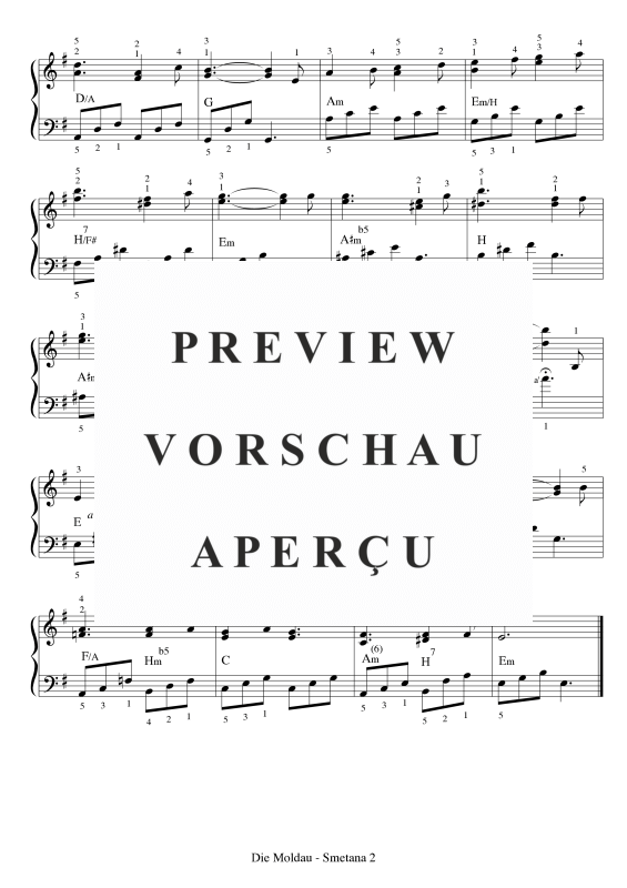 gallery: Die Moldau, , (Klavier Solo)