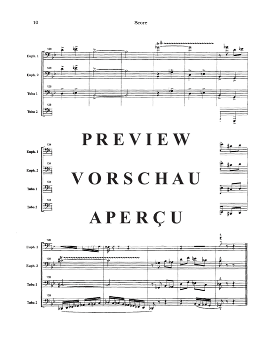 Product gallery: Page 14 of 21 Elegy and Presto , , (Tuba Quartett EETT)