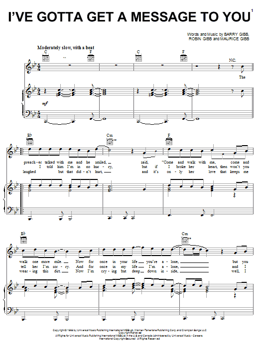 Produktbild zu: I've Gotta Get A Message To You