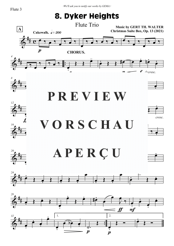 Produktgalerie: Seite 6 von 6 Dyker Heights, , (Flötentrio)