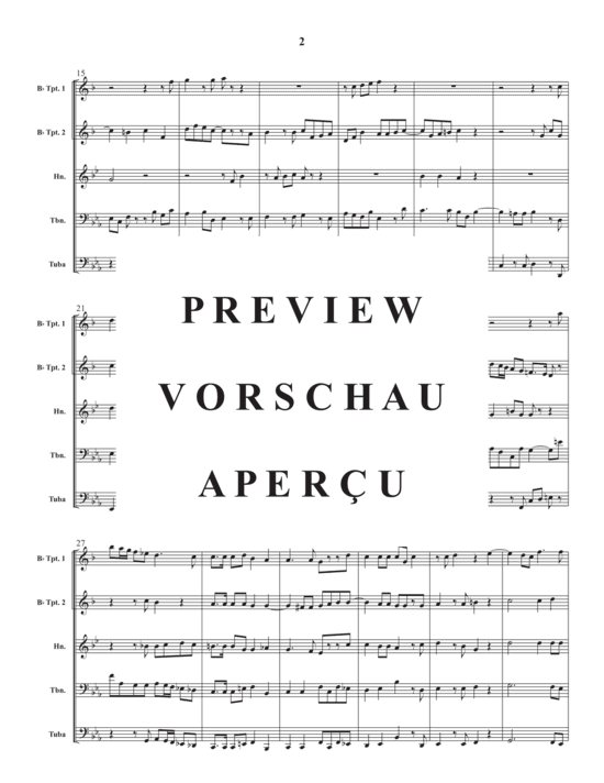 Produktgalerie: Seite 4 von 10 But Thanks Be To God , , (Blechbläser Quintett)