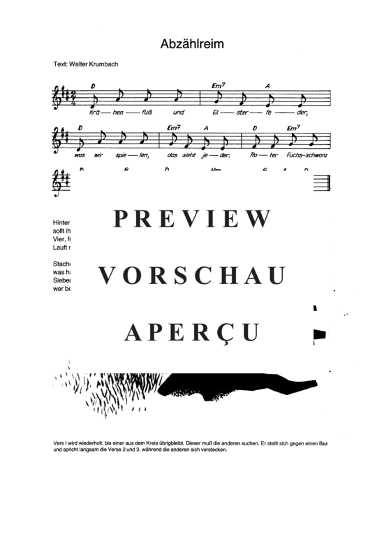 Product gallery: Page 4 of 4 Abzählreim , , Piano and Voice