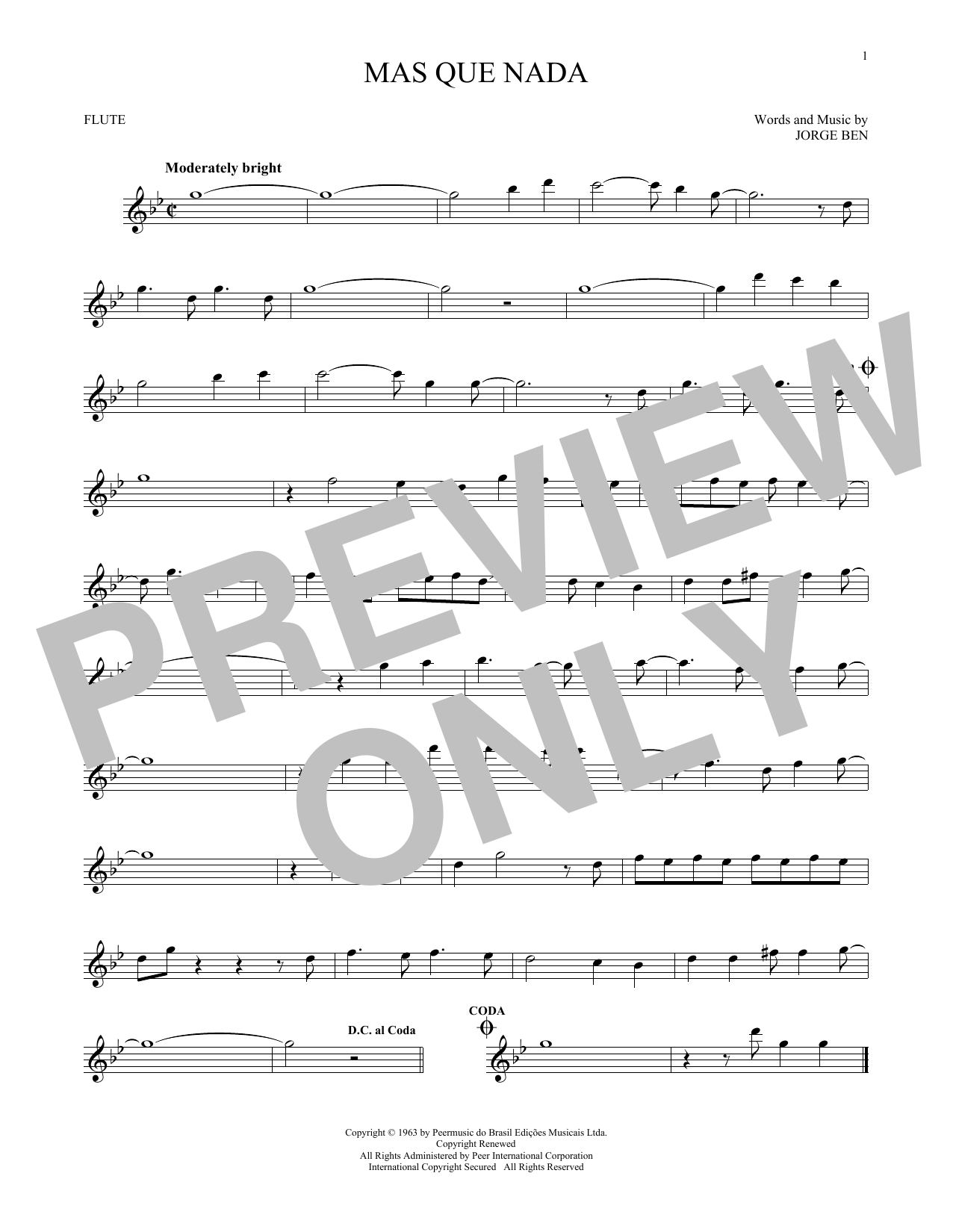 Product gallery: Page 1 of 1 Mas Que Nada, Sergio Mendes