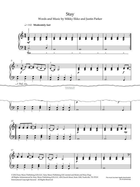 Product gallery: Page 1 of 1 Stay, Rihanna