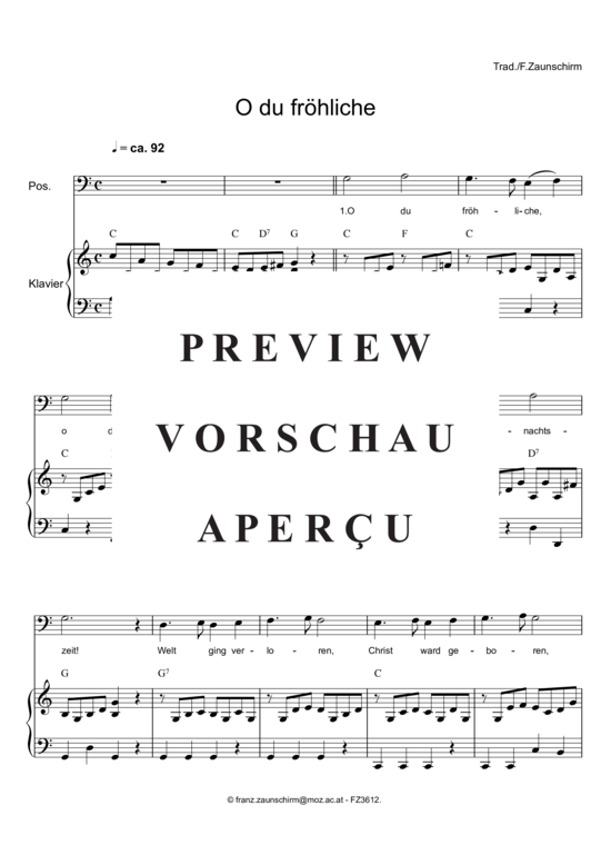 Product gallery: Page 2 of 5 O du fröhliche , , (Posaune + Klavier)