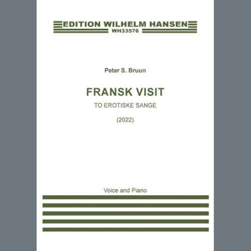cover: Fransk Visit, Peter Bruun, Gesang, Klavier