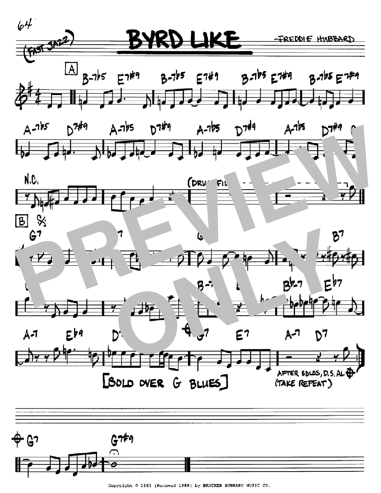 Produktbild zu: Byrd Like