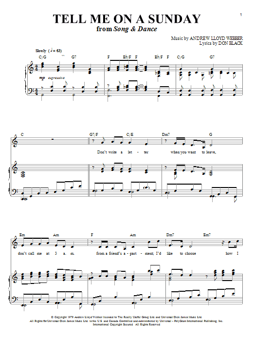 Produktbild zu: Tell Me On A Sunday