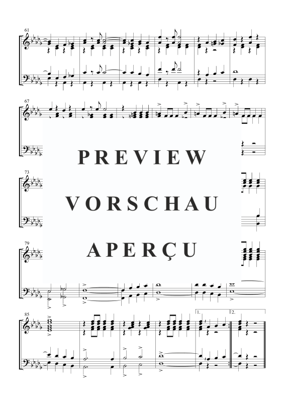 Produktgalerie: Seite 4 von 7 Fürst Bülow - Marsch, , Posaunenchor