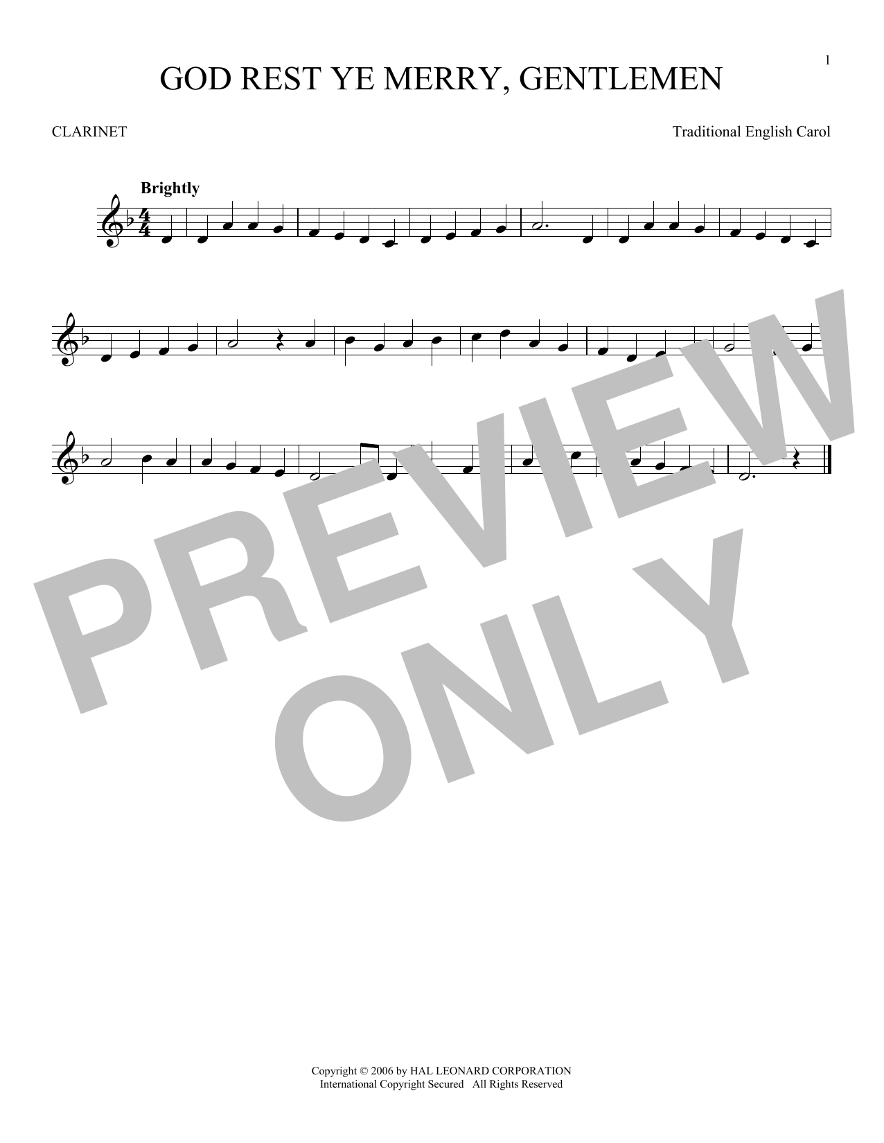 Product gallery: Page 1 of 1 God Rest Ye Merry, Gentlemen, Traditional English Carol