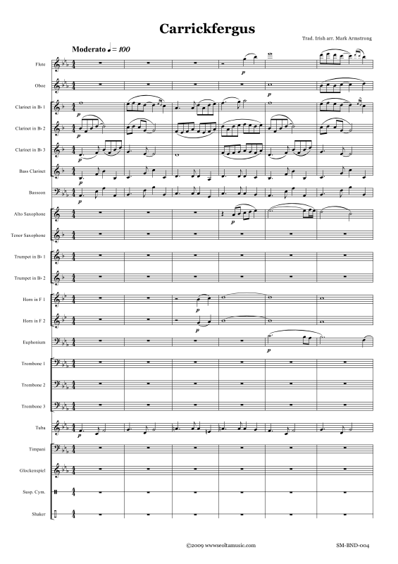 Produktgalerie: Seite 1 von 11 Carrickfergus, , Concert Band
