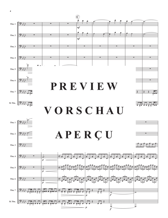 Product gallery: Page 6 of 21 Vertigo , , (Trombone ensemble 1-8 trombones)