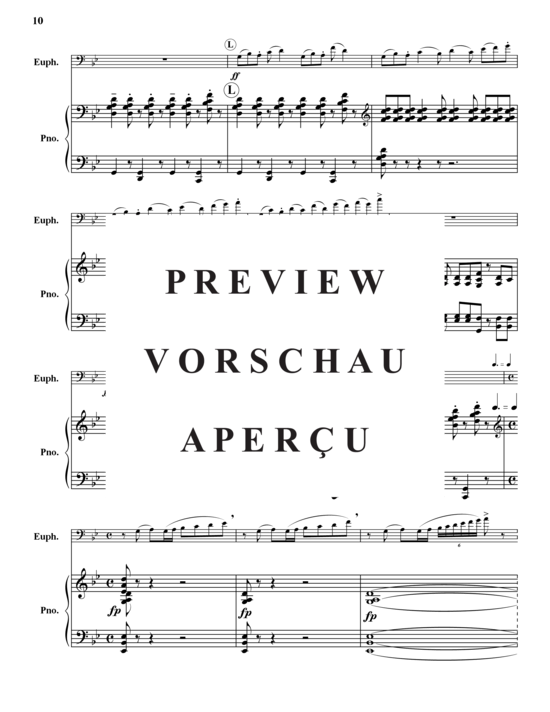 Product gallery: Page 10 of 17 Variations - Rich Matteson style solo , , (baritone/pos + piano)