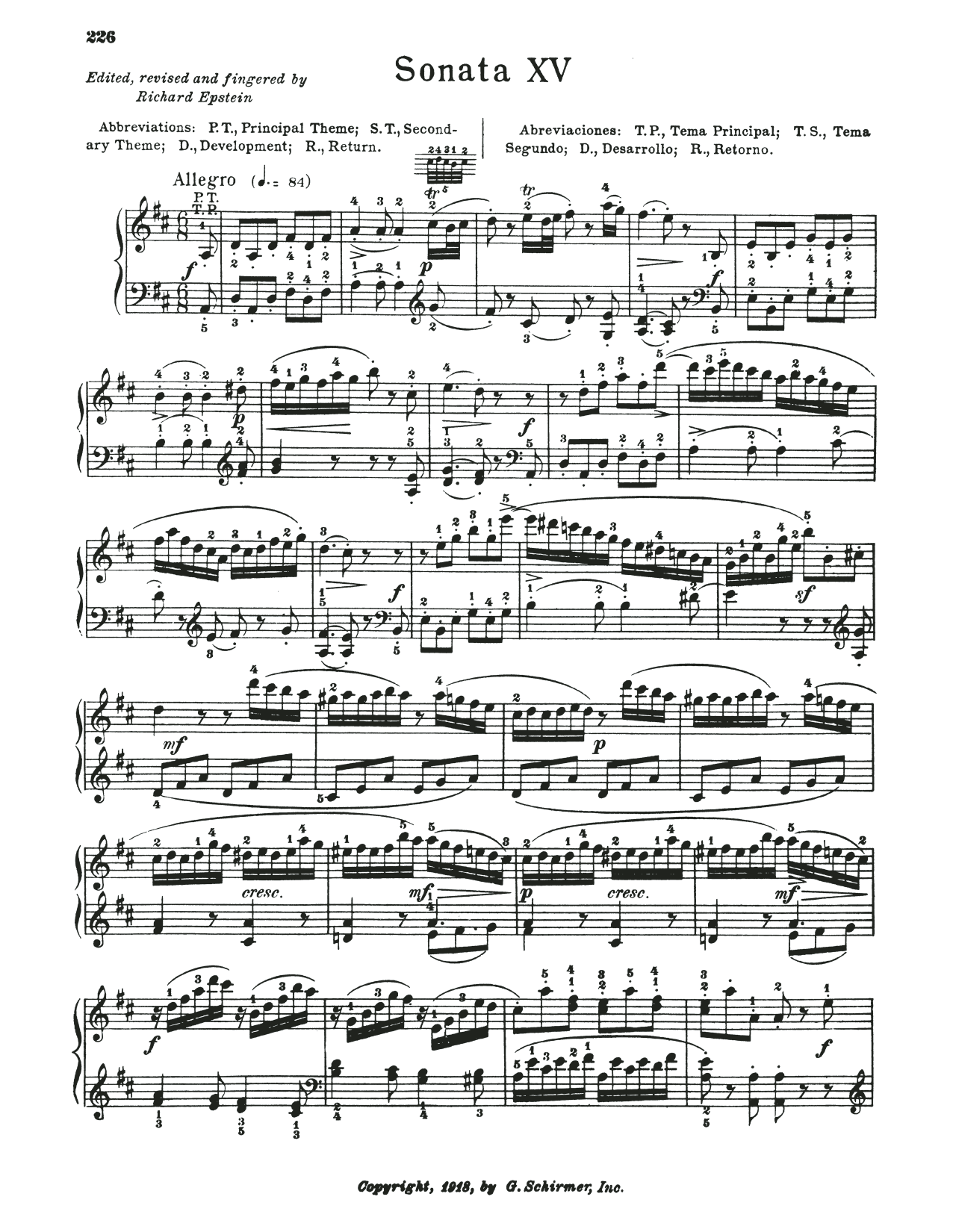 Produktbild zu: Sonata In D Major, K. 576