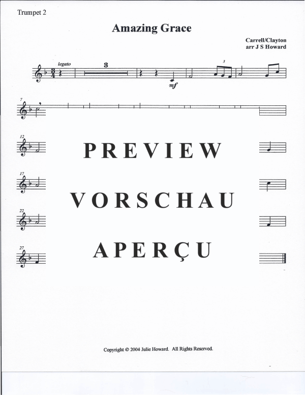 Produktgalerie: Seite 8 von 11 Amazing Grace, , Blechbläserensemble