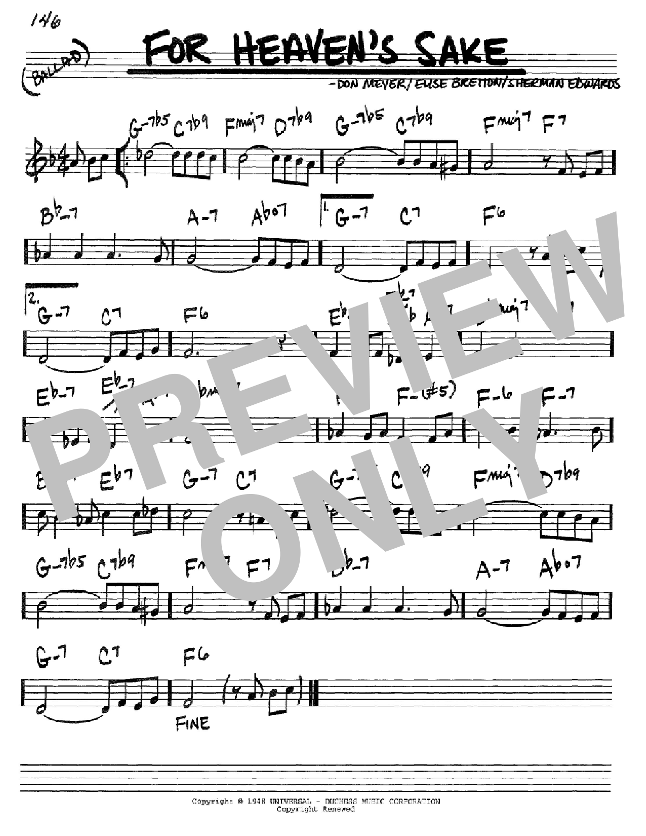 Produktbild zu: For Heaven's Sake