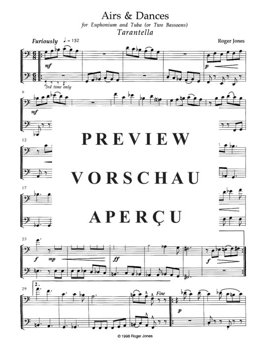 Produktgalerie: Seite 4 von 21 Airs and Dances , , (Euphonium + Tuba)