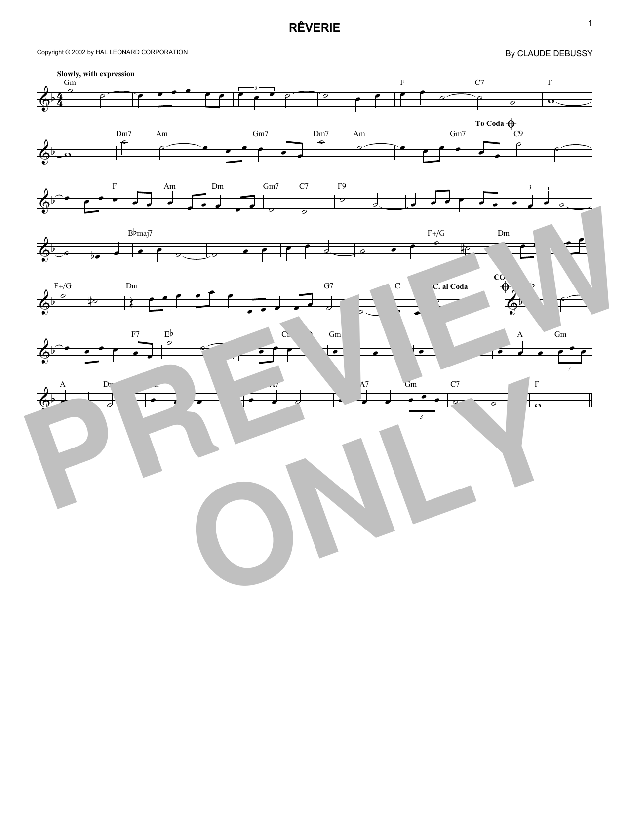 Produktbild zu: Reverie