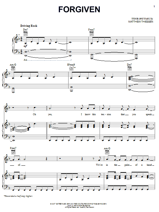 Produktbild zu:  Forgiven - Relient K