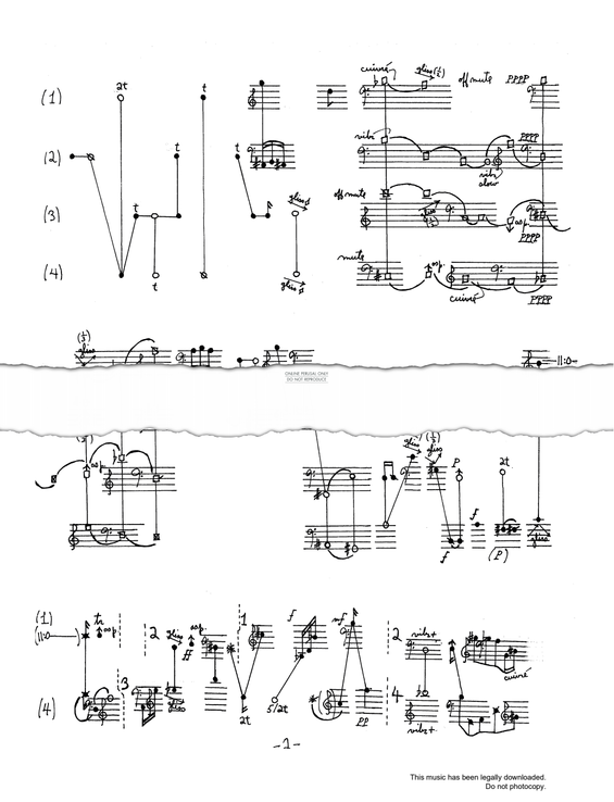 Produktgalerie: Seite 1 von 1 Quartet For Horns, Christian Wolff, Horn