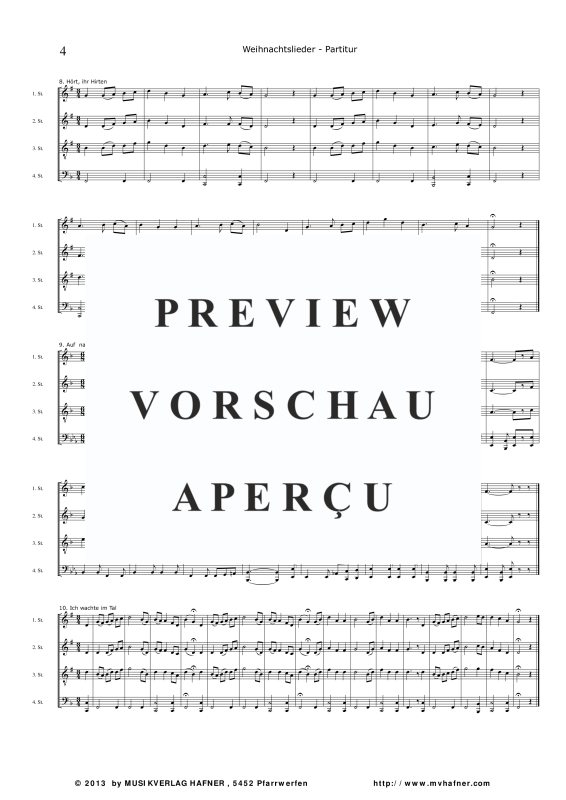 Product gallery: Page 9 of 11 Weihnachtslieder Nr. 2, , (Mixed ensemble)