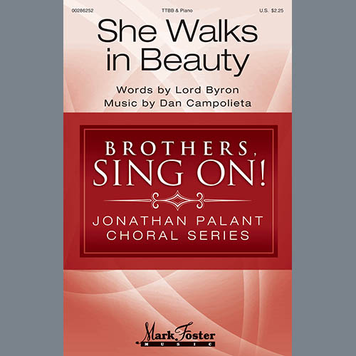 cover: She Walks In Beauty, , Chor