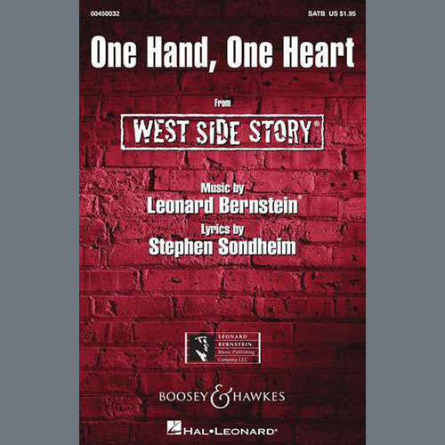 Produktbild zu: One Hand, One Heart (from West Side Story) (arr. William Stickles)