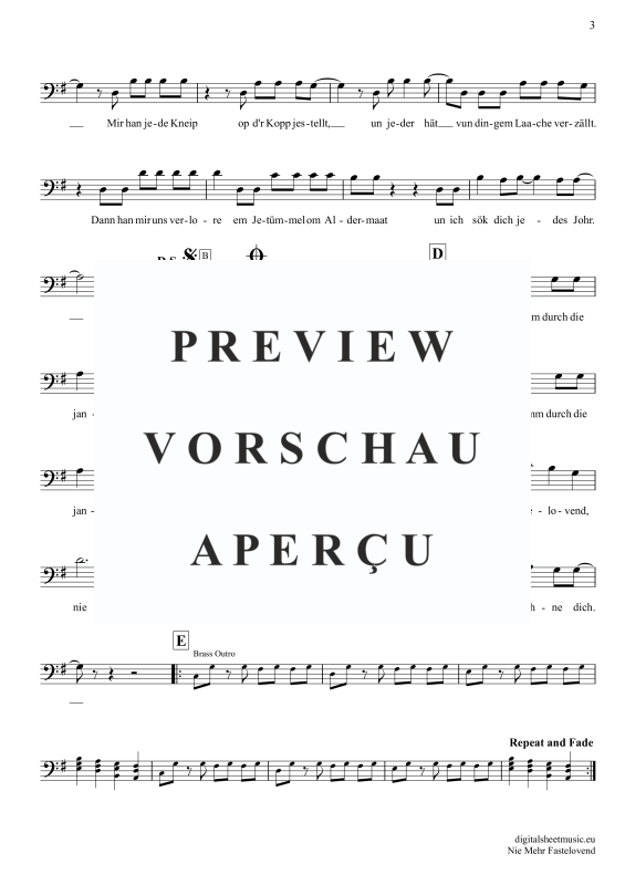 gallery: Nie Mehr Fastelovend, Querbeat, (Violoncello)