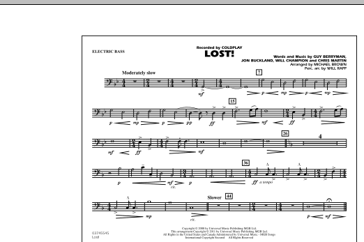 Product picture to: Lost! - Electric Bass