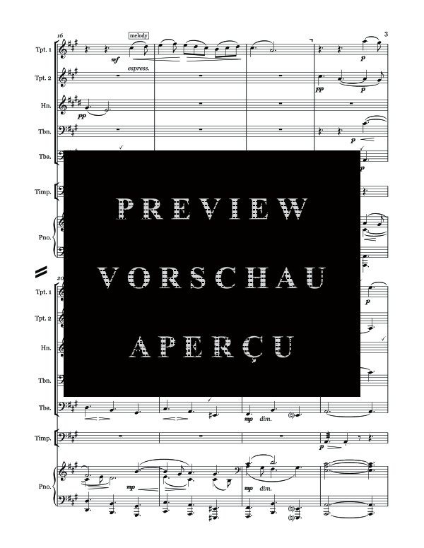 Produktgalerie: Seite 9 von 11 Shepherds´ Music, , (Blechbläser Quintett und Klavier, Pauken opt.)