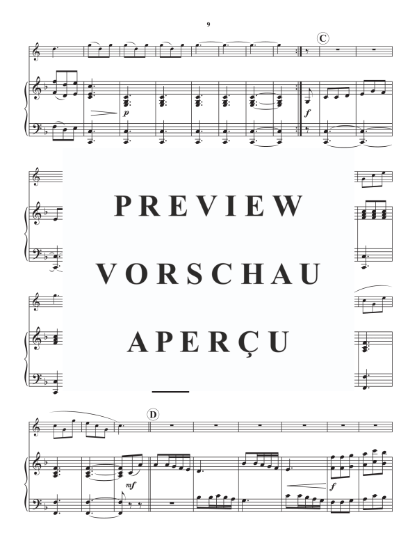 Produktgalerie: Seite 11 von 11 Sinfonia in F, , Alphorn in F und Klavier